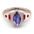Marquise Bezel Tanzanite Ring - Juliana No. 211