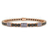 Black Diamond Tennis Bracelet with Greece Flag no. 8