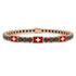 Black Diamond Tennis Bracelet with Switzerland Flag no. 8 image 1