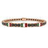Black Diamond Tennis Bracelet with Mexico Flag no. 8 image 1