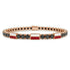 Black Diamond Tennis Bracelet with Poland Flag no. 8