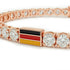 Diamond Tennis Bracelet with Germany Flag no. 2 image 4