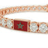 Diamond Tennis Bracelet with Morocco Flag no. 2 image 4