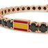 Black Diamond Tennis Bracelet with Spain Flag no. 8 image 4
