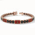 Black Diamond Tennis Bracelet with Morocco Flag no. 8 image 2