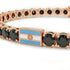 Black Diamond Tennis Bracelet with Argentina Flag no. 8 image 4