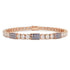 Diamond Tennis Bracelet with Greece Flag no. 2 image 1