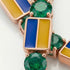 Emerald Tennis Bracelet with Ukraine Flag no. 5 image 3