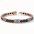 Black Diamond Tennis Bracelet with Greece Flag no. 8