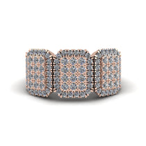 14K Gold Diamond Men's Pave Ring - Bay No. 2 image 1