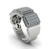 14K Gold Diamond Men's Pave Ring - Bay No. 3 image 3