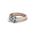 Diamond 14K Gold Solitaire Engagement Ring - Allie No. 2
