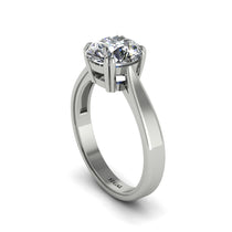 Diamond 14K Gold Solitaire Engagement Ring - Allie No. 3 image 1