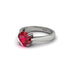Ruby 14K Gold Solitaire Engagement Ring - Allie No. 12 image 2
