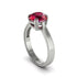 Ruby 14K Gold Solitaire Engagement Ring - Allie No. 12