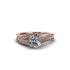 Diamond 14K Gold Pave Engagement Ring - Magnolia No. 2