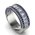 Diamond 14K Gold Pave Wedding Band - Mikayla No. 63