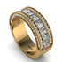 Diamond 14K Gold Pave Wedding Band - Mikayla No. 1 image 2