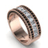 Diamond 14K Gold Pave Wedding Band - Mikayla No. 32 image 2
