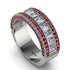 Diamond 14K Gold Pave Wedding Band - Mikayla No. 48