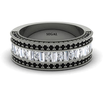 Diamond 14K Gold Pave Wedding Band - Mikayla No. 33 image 1
