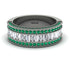 Diamond 14K Gold Pave Wedding Band - Mikayla No. 18 image 1