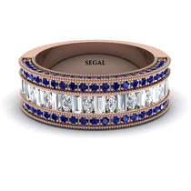 Diamond 14K Gold Pave Wedding Band - Mikayla No. 62 image 1