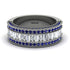 Diamond 14K Gold Pave Wedding Band - Mikayla No. 63