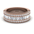 Diamond 14K Gold Pave Wedding Band - Mikayla No. 2 image 1