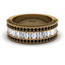 Diamond 14K Gold Pave Wedding Band - Mikayla No. 31 image 1