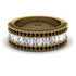 Diamond 14K Gold Pave Wedding Band - Mikayla No. 31