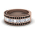 Diamond 14K Gold Pave Wedding Band - Mikayla No. 32 image 3
