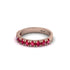 Ruby 14K Gold Eternity Wedding Ring - Alani No. 11 image 2