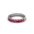 Ruby 14K Gold Eternity Wedding Ring - Alani No. 12 image 2