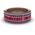 Ruby 14K Gold Pave Wedding Band - Mikayla No. 71 image 1