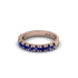 Sapphire 14K Gold Eternity Wedding Ring - Alani No. 14 image 2