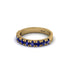 Sapphire 14K Gold Eternity Wedding Ring - Alani No. 13 image 2