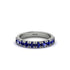Sapphire 14K Gold Eternity Wedding Ring - Alani No. 15 image 3