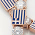 Diamond Tennis Bracelet with Greece Flag no. 2 image 3