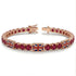 Ruby Tennis Bracelet with United Kingdom Flag no. 11 image 2