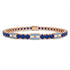 Sapphire Tennis Bracelet with Argentina Flag no. 14