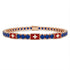 Sapphire Tennis Bracelet with Switzerland Flag no. 14 image 1