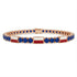 Sapphire Tennis Bracelet with Poland Flag no. 14