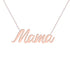 Gold Name Necklace - Mama