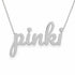 Gold Name Necklace – Pinki | 14K Solid Gold