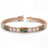Diamond Tennis Bracelet with South Africa Flag no. 2 image 2