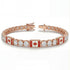 Diamond Tennis Bracelet with Canada Flag no. 2 image 2