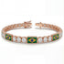 Diamond Tennis Bracelet with Brazil Flag no. 2 image 2