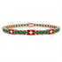 Emerald Tennis Bracelet with Switzerland Flag no. 5 image 1