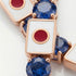 Sapphire Tennis Bracelet with Japan Flag no. 14 image 3